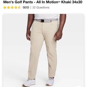 Mens Golf Pants